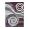 Flash Furniture Purple 4' x 5' Modern Swirl Pattern Area Rug OKR-RG1103-45-PU-GG - alternate 6